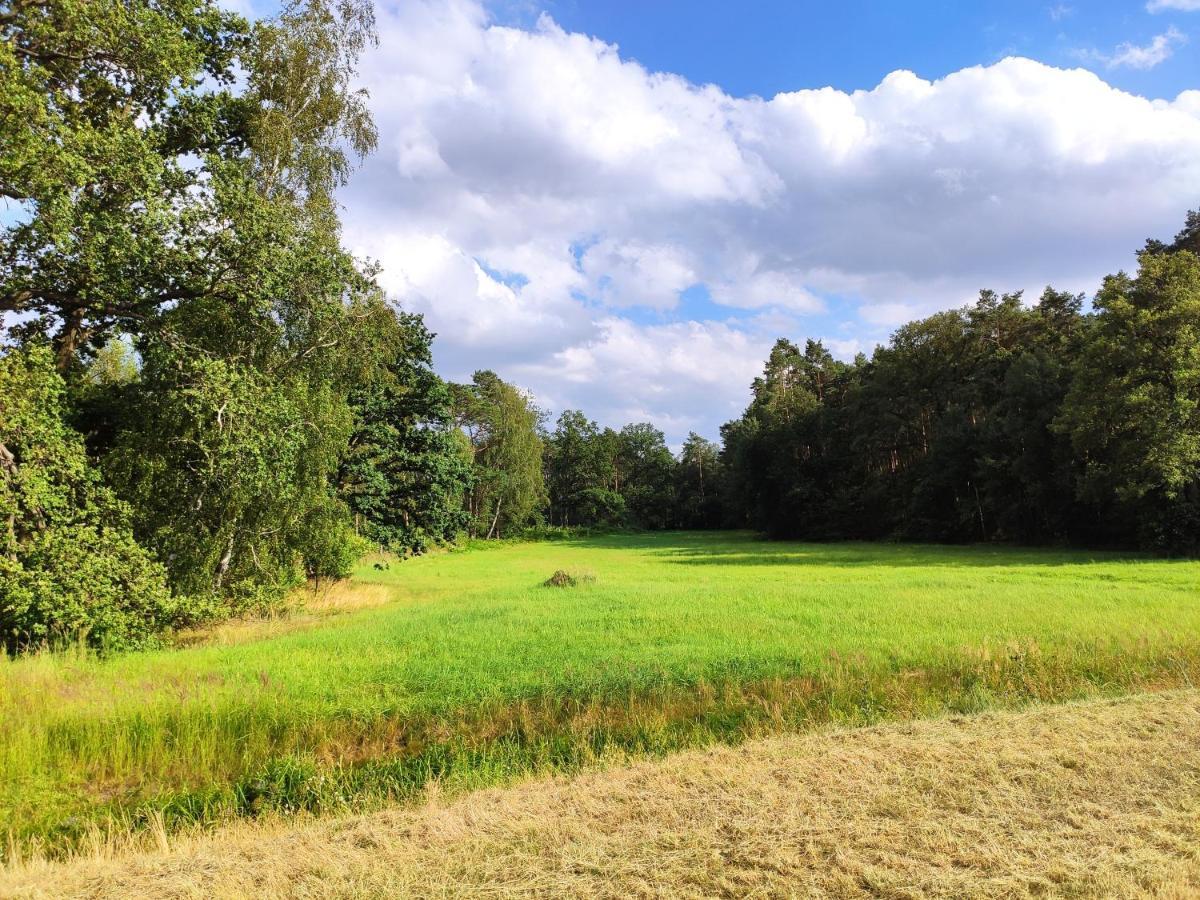 Miodowa Sadyba Domki Caloroczne Kluczbork Ligota Zamecka Exteriér fotografie