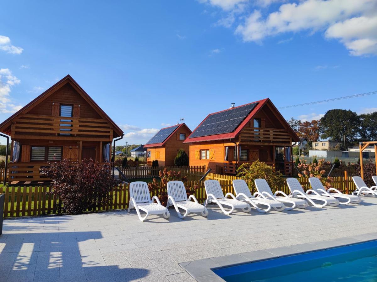 Miodowa Sadyba Domki Caloroczne Kluczbork Ligota Zamecka Exteriér fotografie