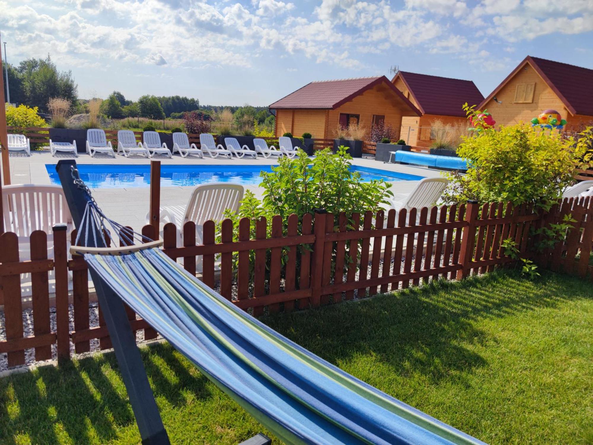 Miodowa Sadyba Domki Caloroczne Kluczbork Ligota Zamecka Exteriér fotografie