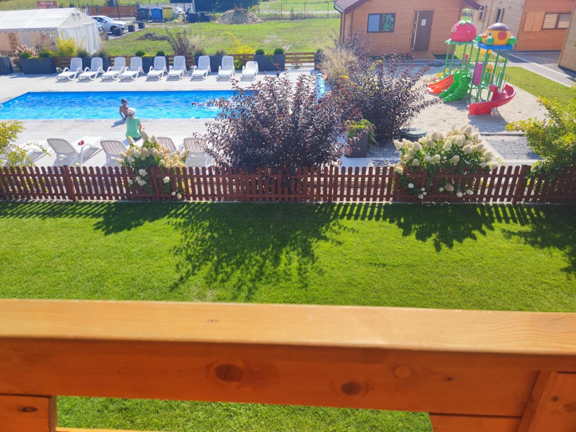 Miodowa Sadyba Domki Caloroczne Kluczbork Ligota Zamecka Exteriér fotografie