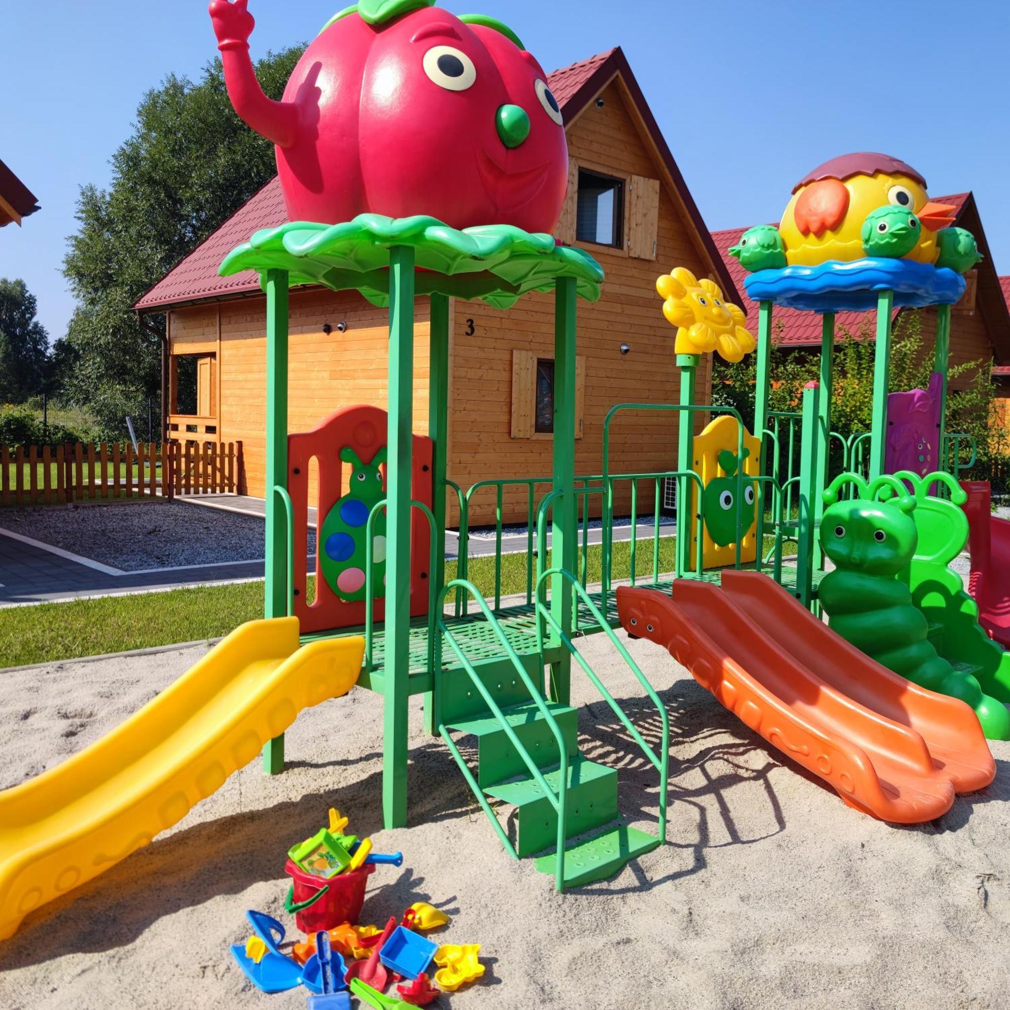Miodowa Sadyba Domki Caloroczne Kluczbork Ligota Zamecka Exteriér fotografie