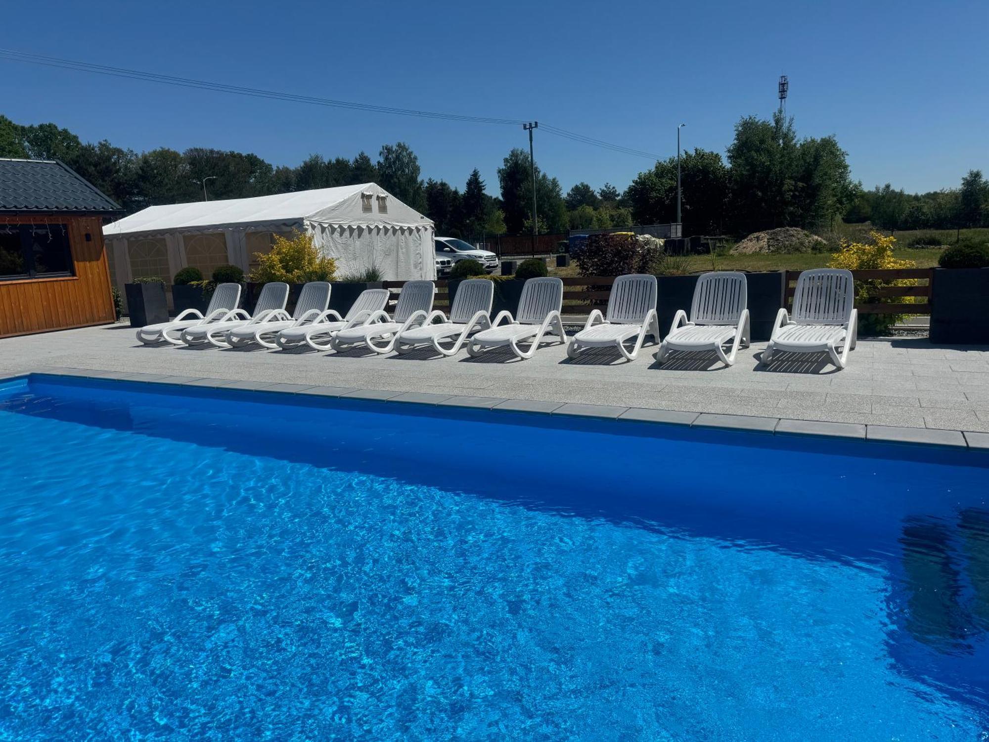 Miodowa Sadyba Domki Caloroczne Kluczbork Ligota Zamecka Exteriér fotografie
