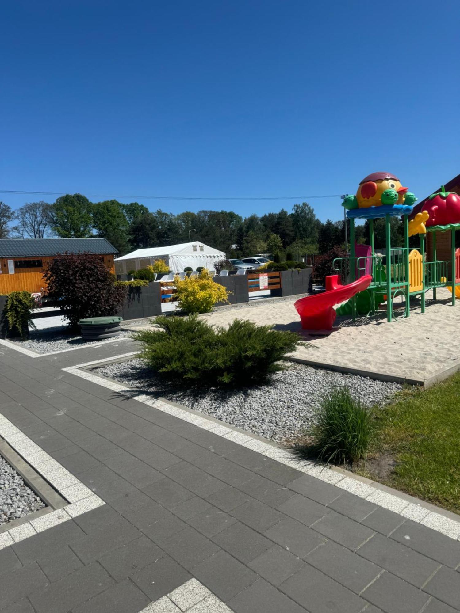 Miodowa Sadyba Domki Caloroczne Kluczbork Ligota Zamecka Exteriér fotografie