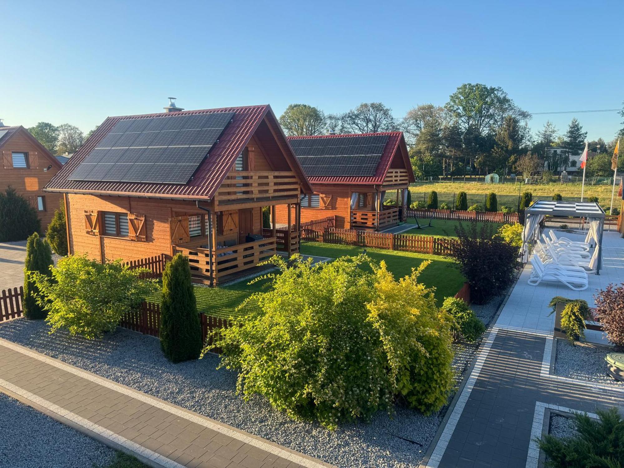 Miodowa Sadyba Domki Caloroczne Kluczbork Ligota Zamecka Exteriér fotografie