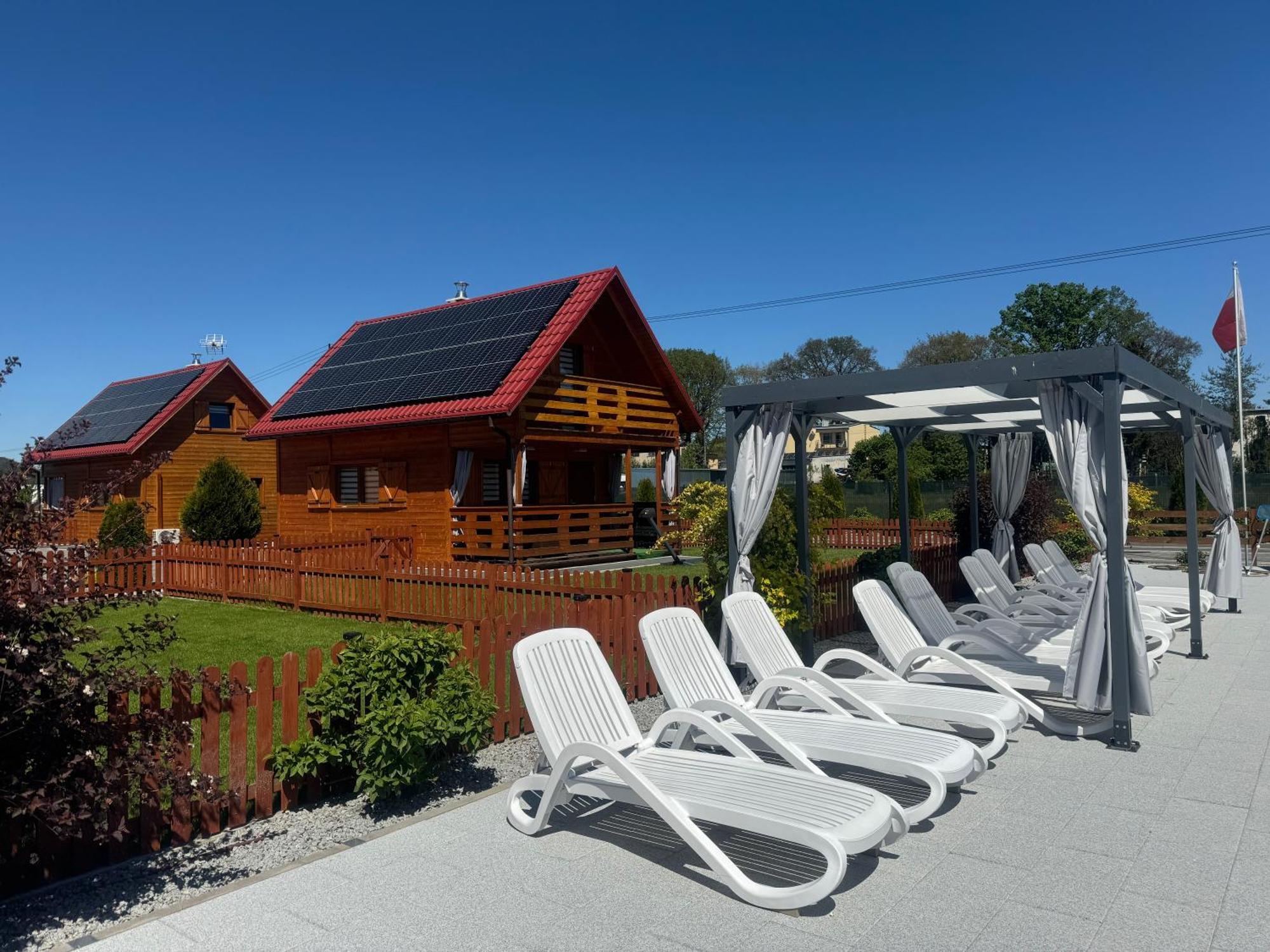 Miodowa Sadyba Domki Caloroczne Kluczbork Ligota Zamecka Exteriér fotografie