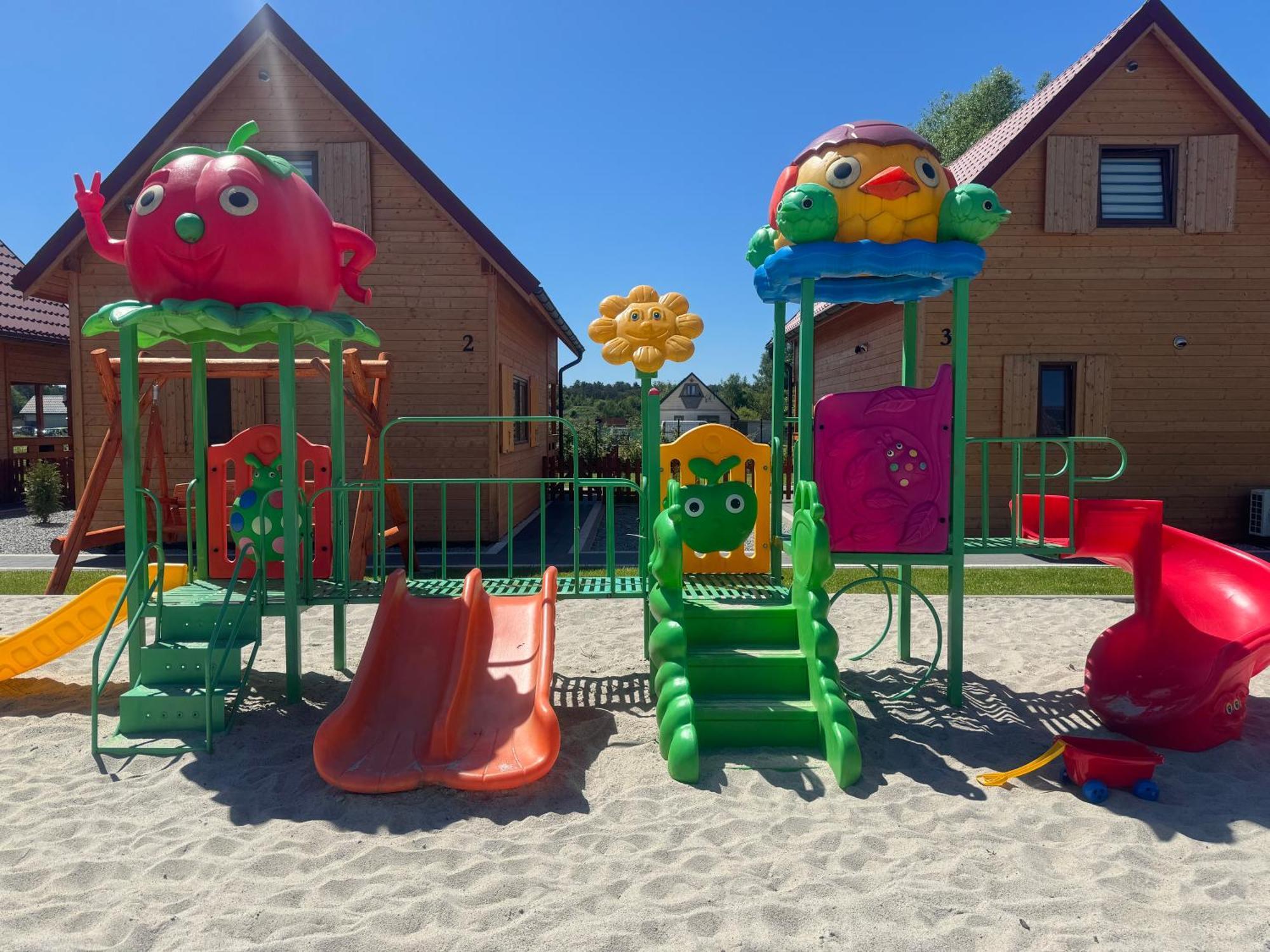 Miodowa Sadyba Domki Caloroczne Kluczbork Ligota Zamecka Exteriér fotografie